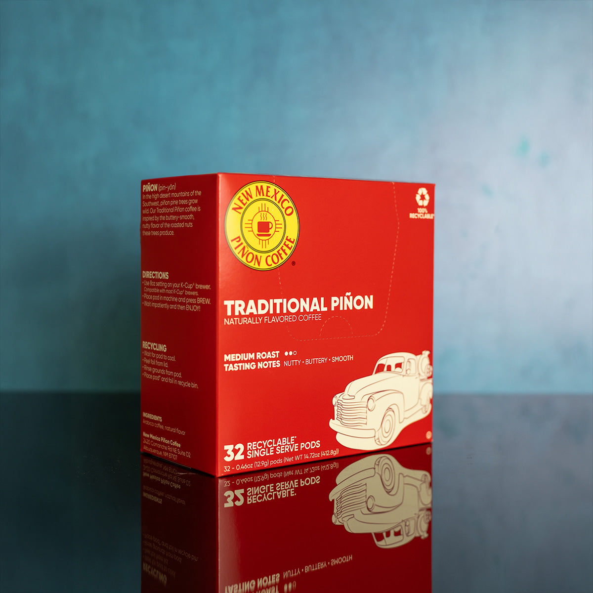 Traditional Piñon Single Serve Pods – New Mexico Piñon Coffee